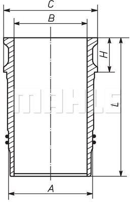 WILMINK GROUP Гильза цилиндра WG1260789